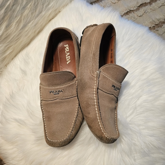 MENS AUTHENTIC LUXURY PRADA LOGO LOAFER - Picture 3 of 8